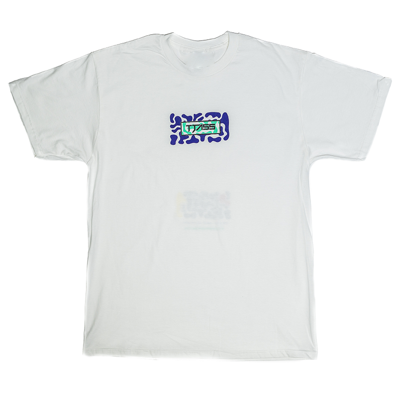 Abstract Tee - White